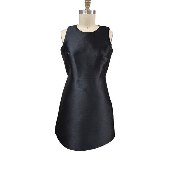 Kate Spade A-Line Dress Sz 12 Black LBD Peek-A-Boo Cut Out New $348 Open Back - Picture 1 of 8